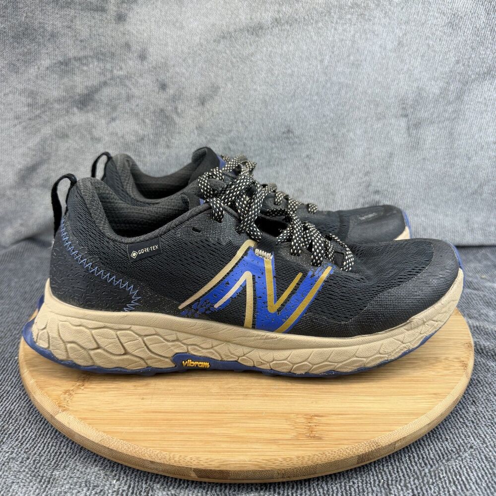 New Balance Fresh Foam X Hierro V7 GTX Shoes Mens Size 9 Black Sneakers MTHIGK7